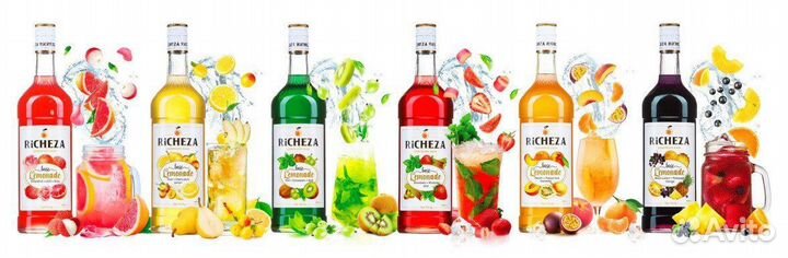 Сиропы для кофе, коктейлей, десертов и выпечки