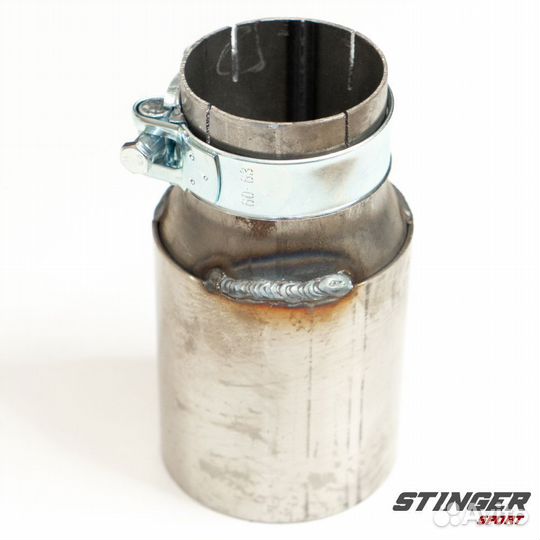 Насадка нержа на а/м BMW