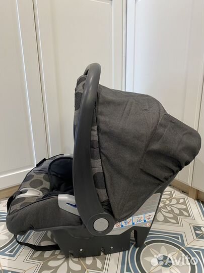 Автолюлька и автокресло с базой peg perego