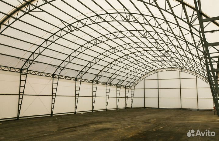 Монтаж металлоконструкций Ангары