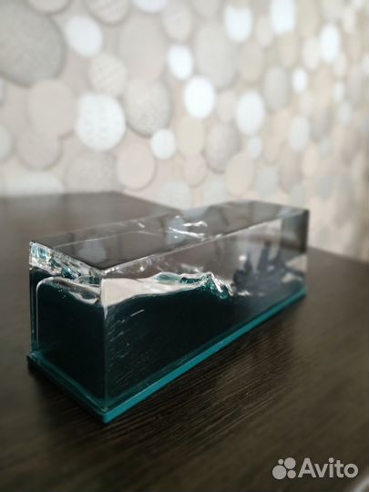 Пиратский корабль в жидкости сувенир