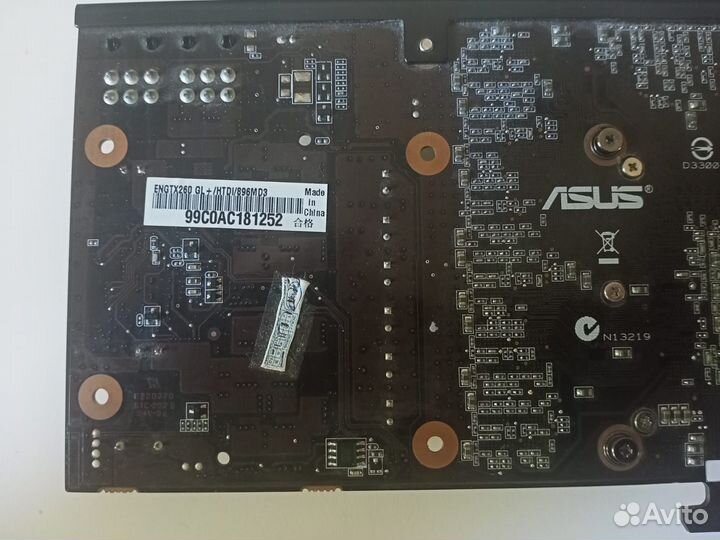 Видеокарта PCI-E 896Mb GeForce Gtx260 Asus engtx26