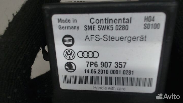 Блок управления светом Volkswagen Touareg, 2011