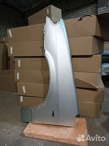 Крыло левое ваз 2114 снежная королева