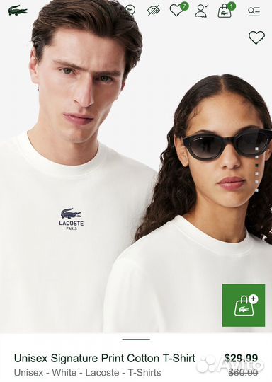 Футболка Lacoste оригинал