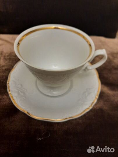 Новые чайно-кофейные фарфоровые пары wawel(Польша)