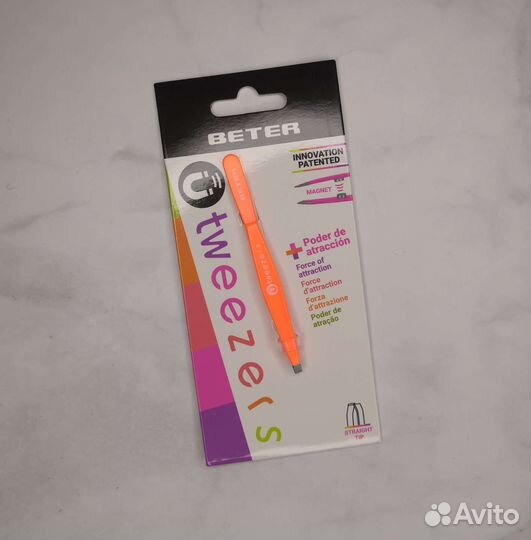 Better магнитный пинцет для бровей