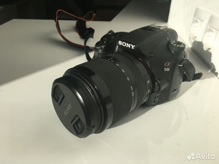 Фотоаппарат Sony Alpha SLT-A58 Kit 18-132
