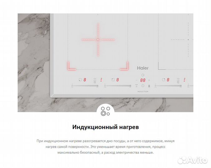 Индукционная варочная панель новая
