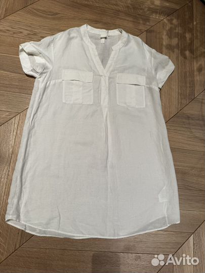 Платье лен 48 50 HM