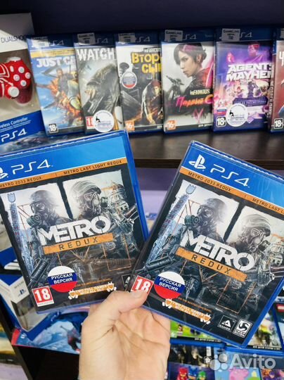 Metro Redux Новый в пленке две части PS4