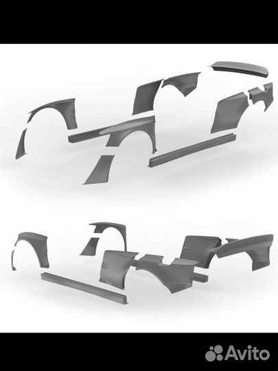 Обвес Clinched Mitsubishi Lancer Evolution 7-9