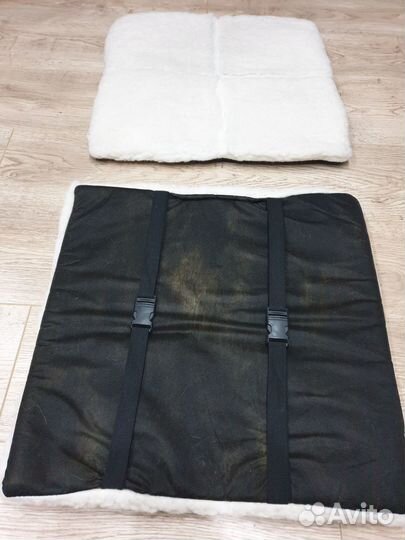 Меховые накидки на сидения квадратные