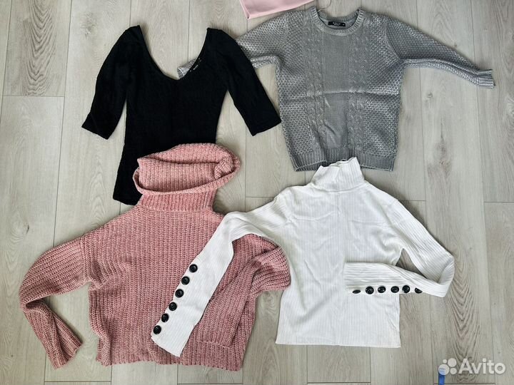 Большой пакет вещей XS + обувь (32 позиции)