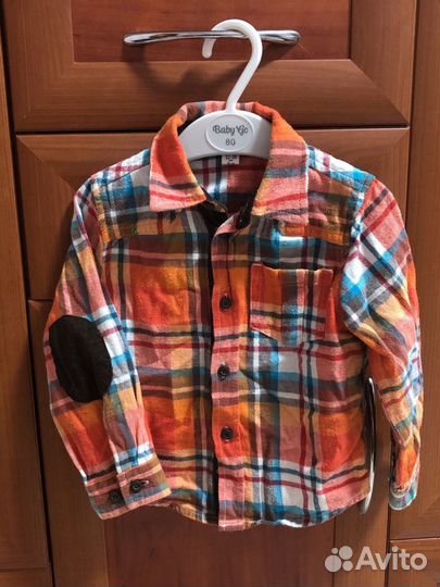 Рубашка для мальчика 86