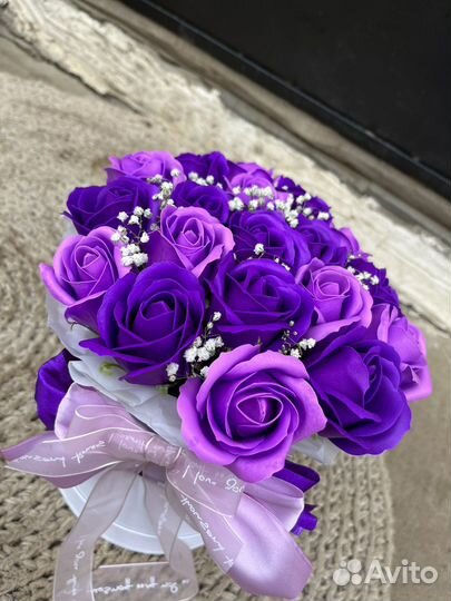 Букет цветов из мыла