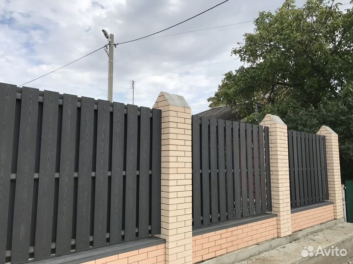 Заборная доска дпк