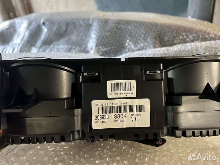 Приборная панель пассат сс-б6-б7