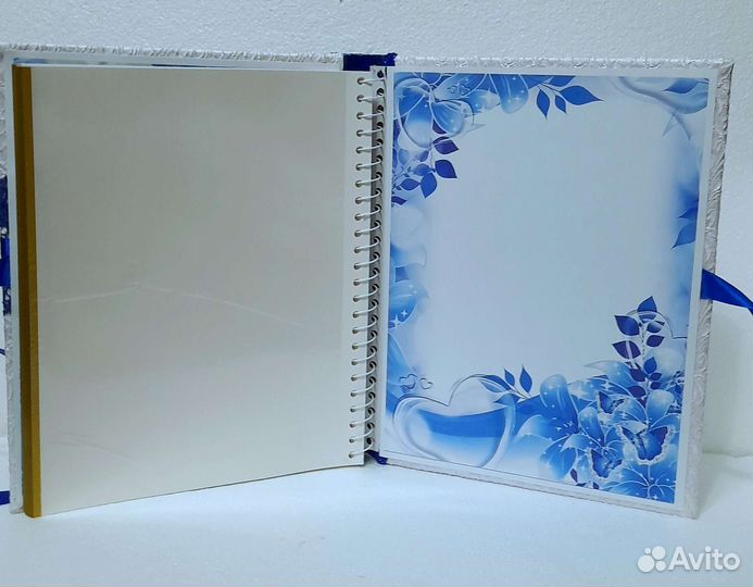 Фотоальбом свадебный ручной работы