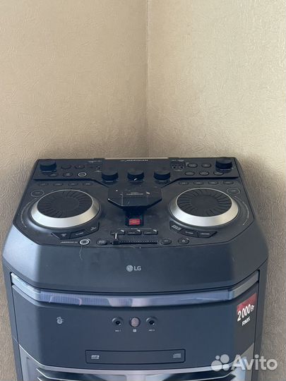 Музыкальный центр lg с караоке