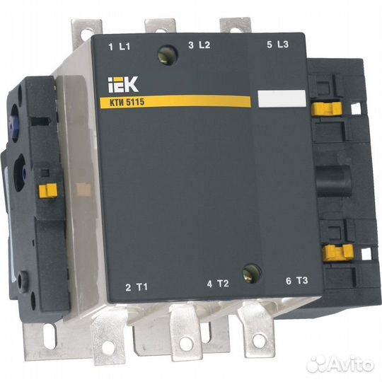 Контактор IEK кти-5115, 115А, 400В/ас3
