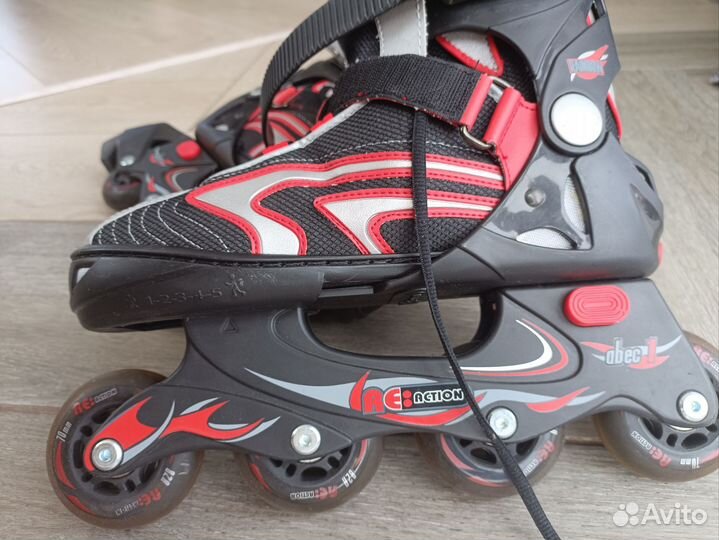 Роликовые коньки roces детские раздвижные