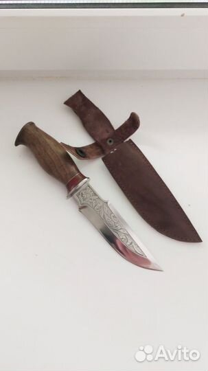 Нож шкуросъемный финка шкурник