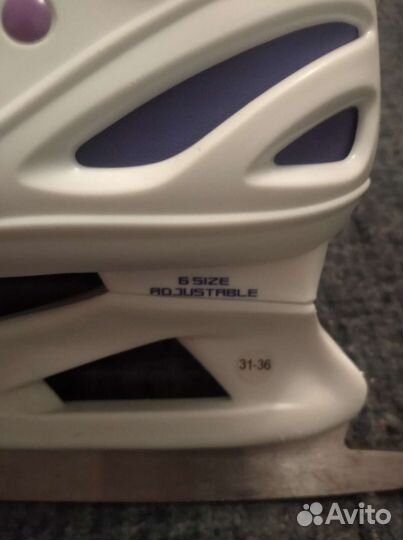 Раздвижные коньки для девочки 31-36 размера