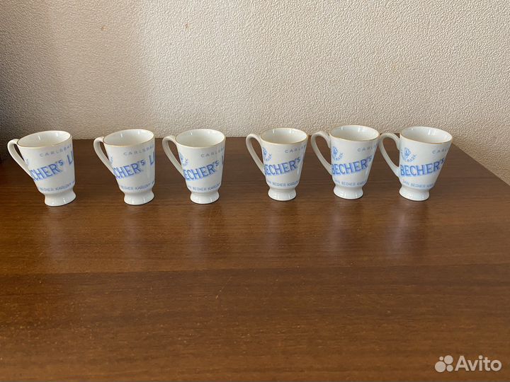 Стопка ликерная фарфор bechers