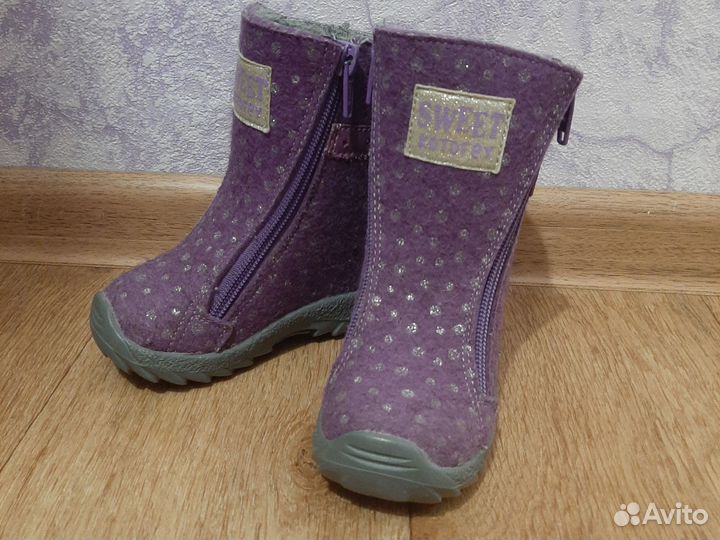 Валенки котофей для девочки 22