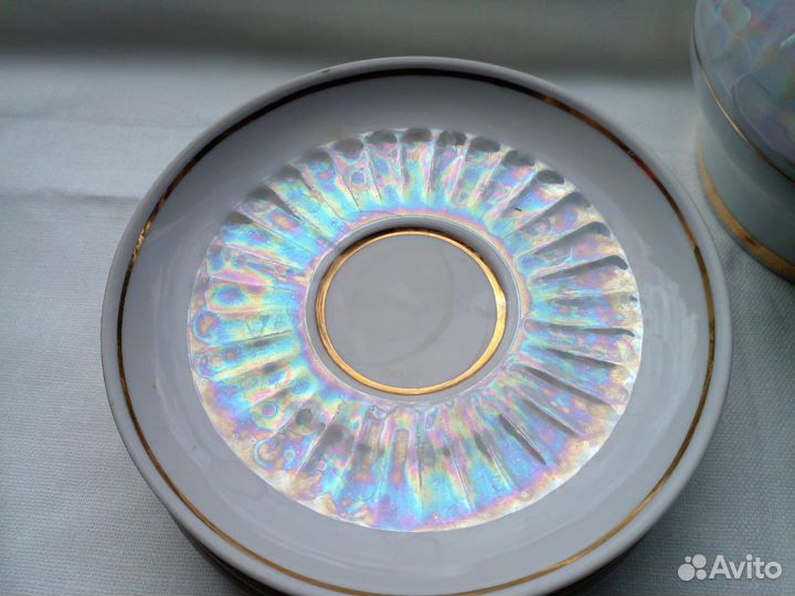 Сервиз чайный СССР перламутр