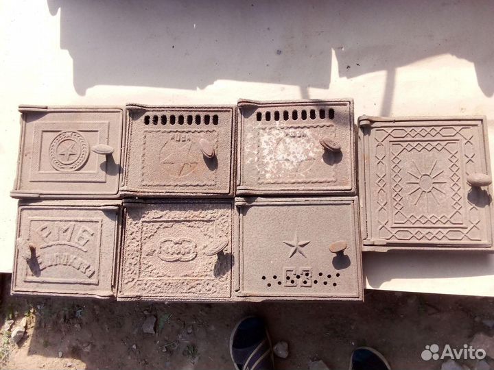 Дверца печная старинная