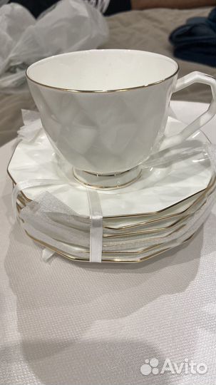 Чайный сервиз фарфор Lefard на 6 персон