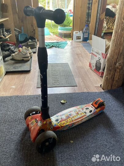 Самокат детский трехколесный бу