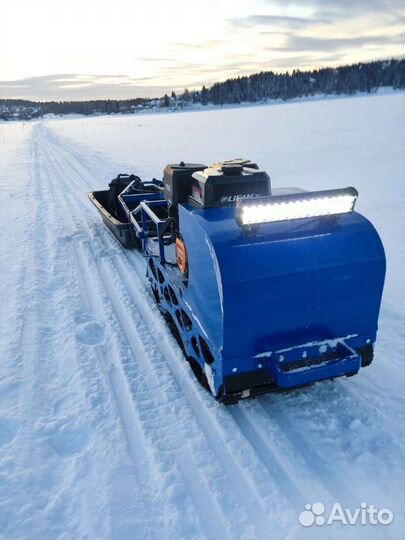 Мотобуксировщик мотособака 20 л с