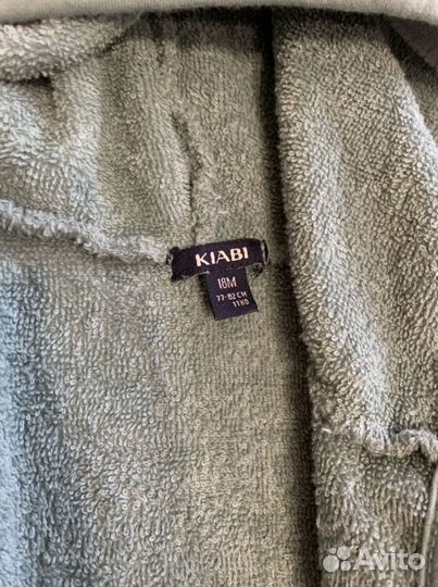 Детский махровый халат (18мес)