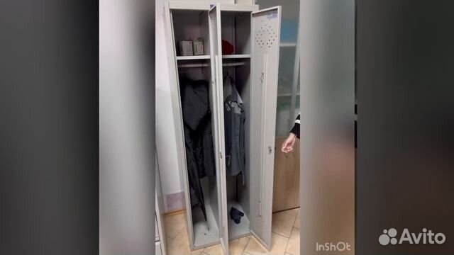 Шкаф металлический для одежды объявление продам