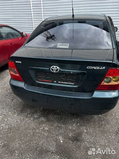 Toyota corolla 120 в разбор