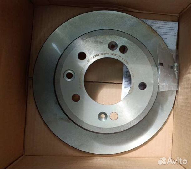Диск тормозной задний brembo 08.A869.11