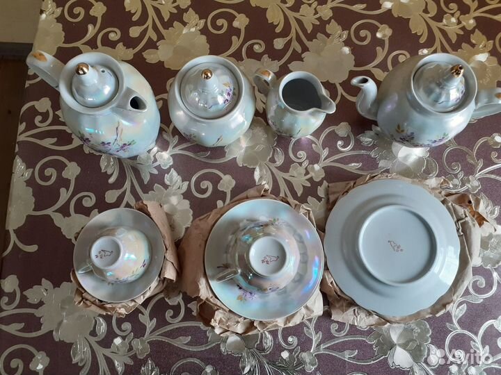Чайно - кофейный сервиз 34 предмета