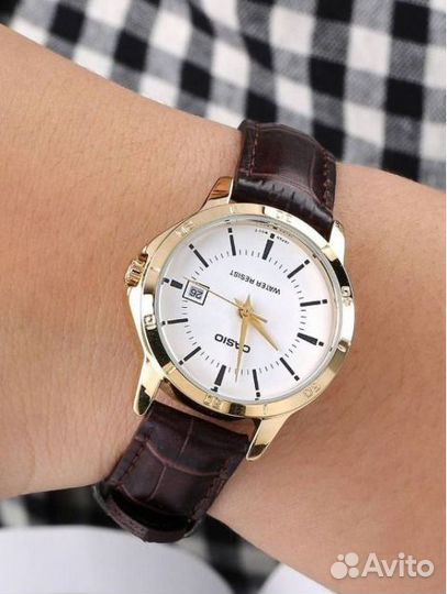Часы наручные Casio MTP-V004GL-7a мужск. календарь