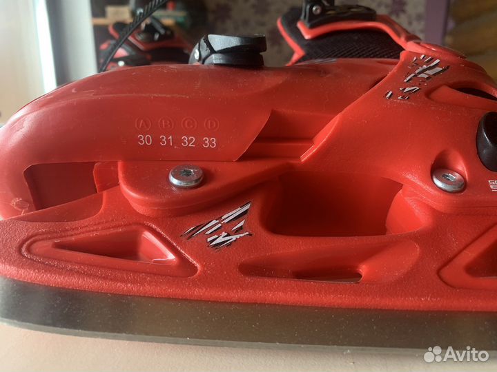 Коньки раздвижные 30-33