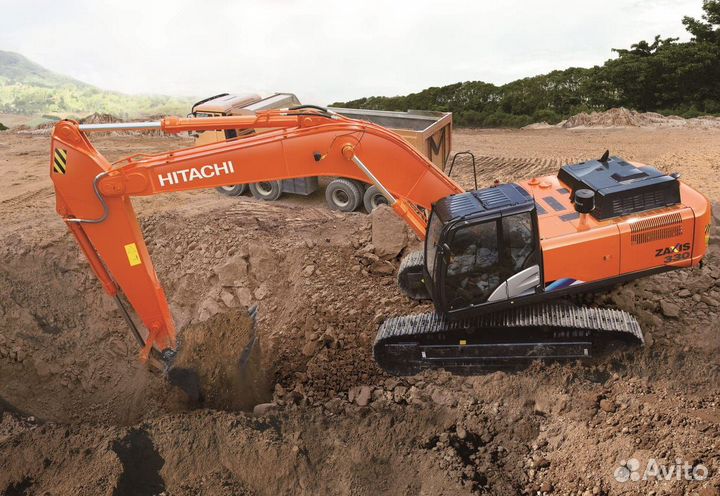 Гусеничный экскаватор Hitachi ZX330-5A, 2023