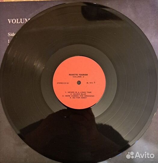 Roxette - Tourism, Грампластинки