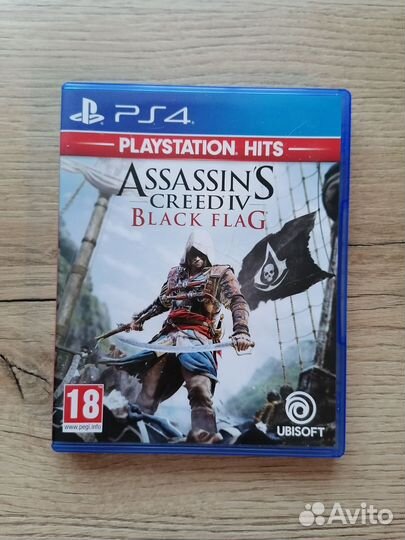 Игра для PS4 Assassins Creed Black Flag