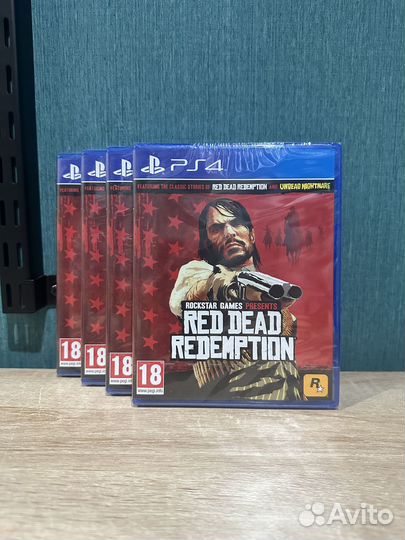 Игра PS4 Red Dead Redemption. Диск новый