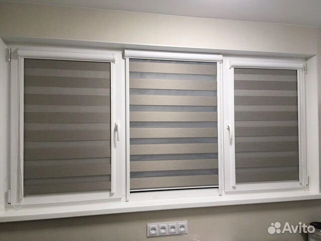 Жалюзи рулонные день ночь