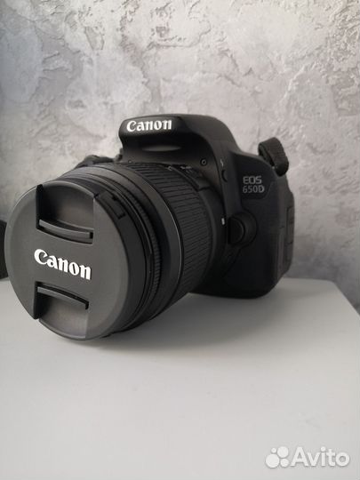Зеркальный фотоаппарат canon 650d