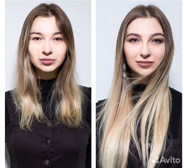 Холодное /горячее наращивание волос