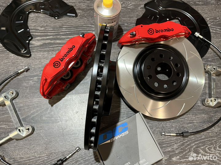 Большие тормоза Brembo 340/30 перед